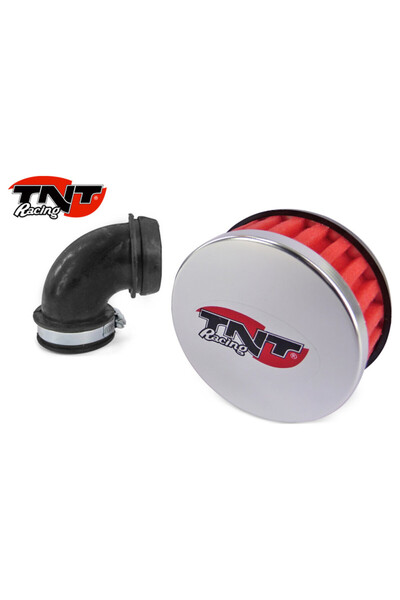TNT Tuning Metallic air filter TNT R - Red Box