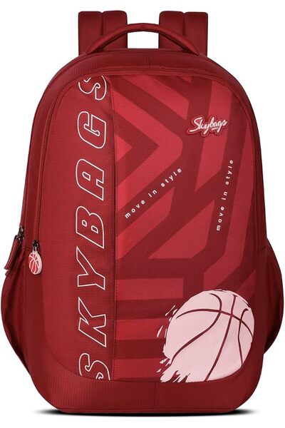 Skybags حقيبة ظهر مدرسية لكرة السلة من كلان V2