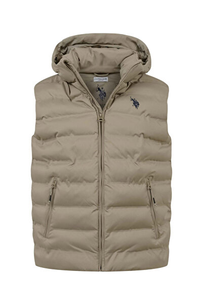 U.S. Polo Assn. Herren Weste mit Kapuze P-069