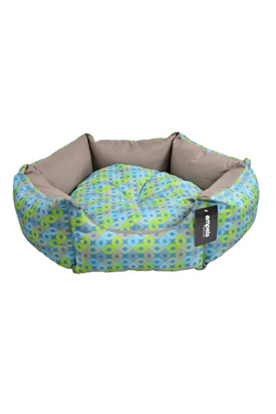 Empets Venus Bed Modern[Dimension - 45X45X19Cm, Texture - Printed Green]