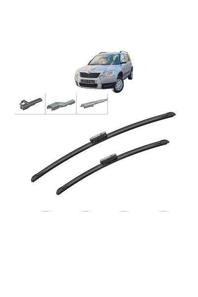 Bosch Set de 2 ștergătoare SKODA YETI (5L) 2009-2017, pentru parbriz, Aerotwin