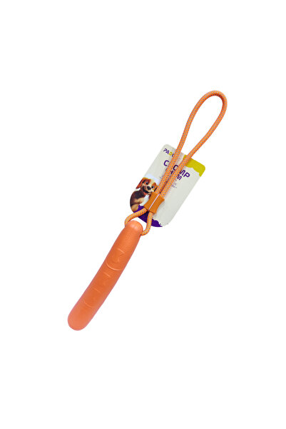 PADO Chomp Chum Straight With Rope Eva Toy-Orange 25Cm