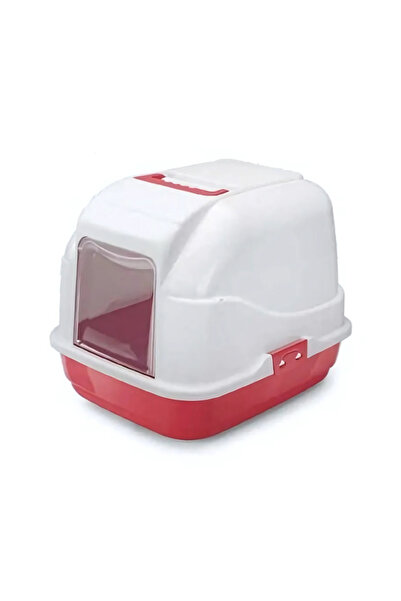 IMAC My Cat-Hooded Cat Toilets-50 X 40 X 40Cm Mixed Colors