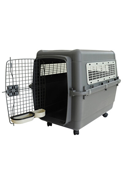 Generic Brand Pet Mode Plastic Transporter With Wheels 100X67X76Cm [Hc032-L10...