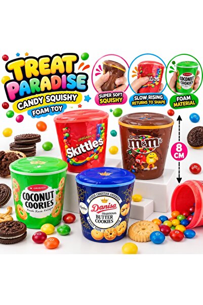 SHOP LIKE A PRO Jucărie Antistres Candy Treat Squishy din Spumă, Slow Rising,...
