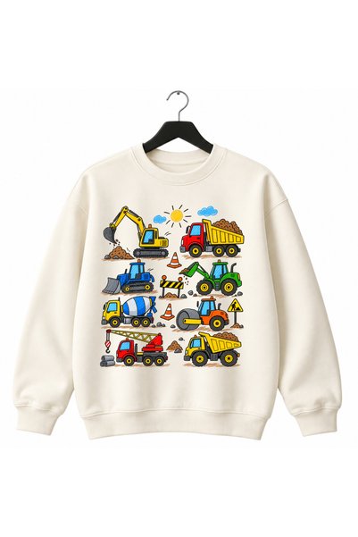 MiniHouse Sweatshirt cu tematică Kepçe, cu 3 fire de ață