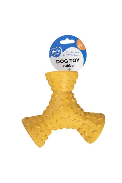 Duvo Plus Duvo+ Feeding Griplay Tripod Yellow - Dog Toy 16X14X6.5Cm