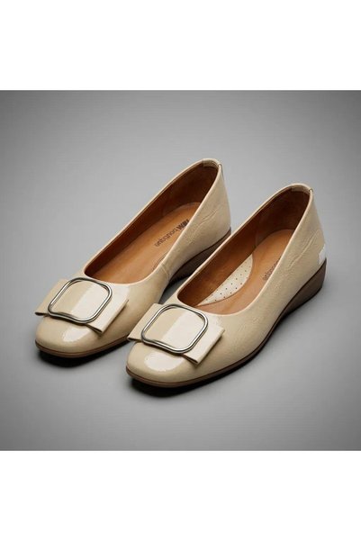 Ms Premium 25142221 Genuine Leather Women's Shoes