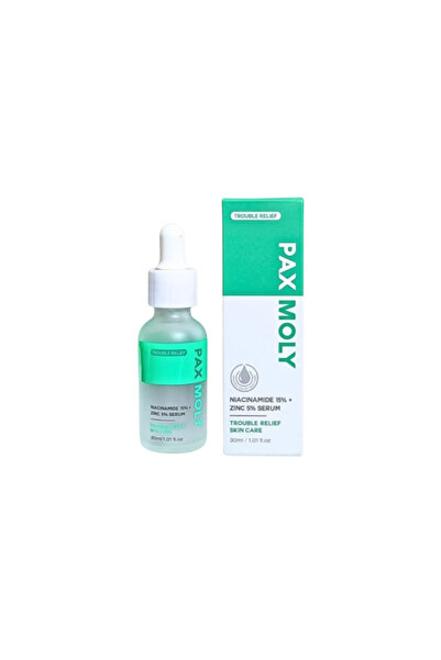 Pax Moly PaxMoly, Calmare a problemelor cutanate, Niacinamidă 15% + Zinc 5%, ...