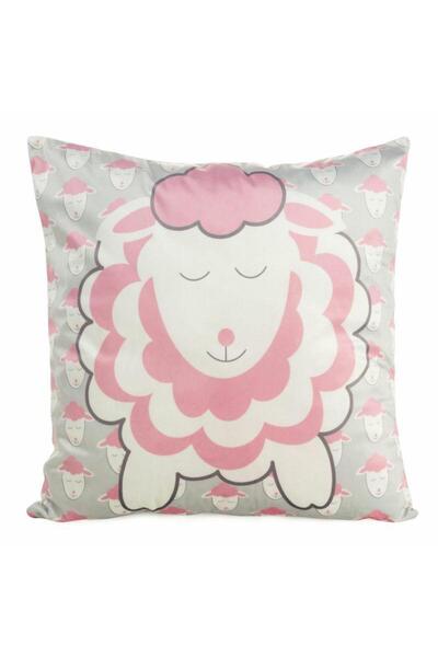 Eurofirany Fata de perna decorativa kids-7A 45x45 Design91 argintiu/roz