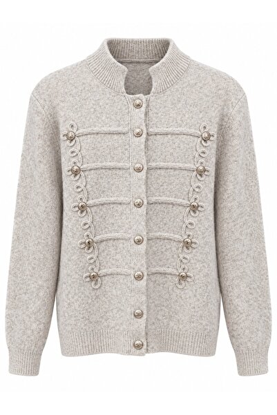 Lavanta Tekstil Button Detailed Knitwear Cardigan