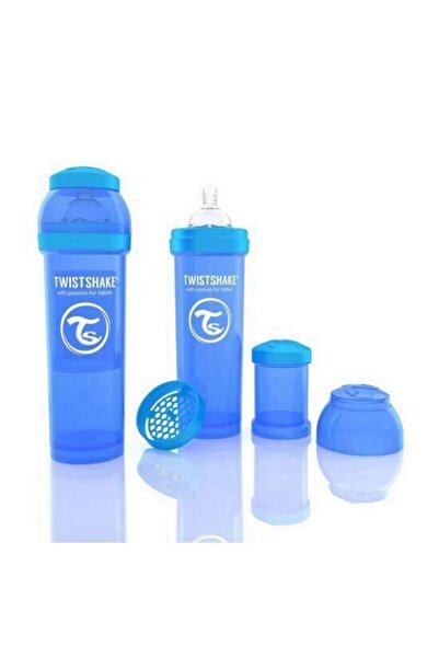 Twistshake Biberon Anti - Colici 330 ml Albastru
