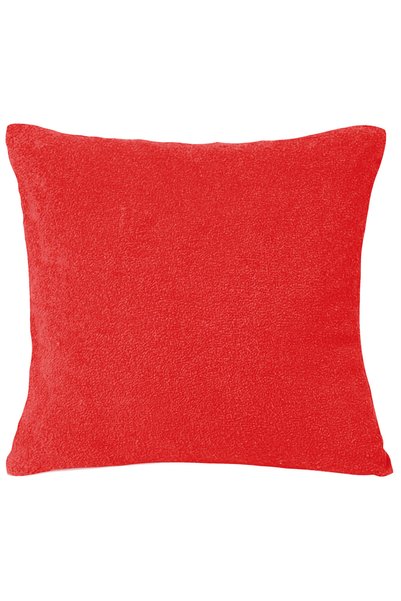 Matex Fata de perna MATEX, 40x40cm, bumbac si poliester, cu fermoar, rosu