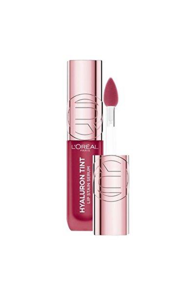 L'Oreal Paris Luciu de buze hidratant Nuanta 490 Berry Jolie Hyaluron Tint, 5...