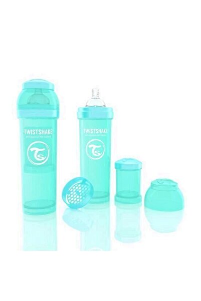 Twistshake Biberon Anti - Colici 330 ml Turcoaz