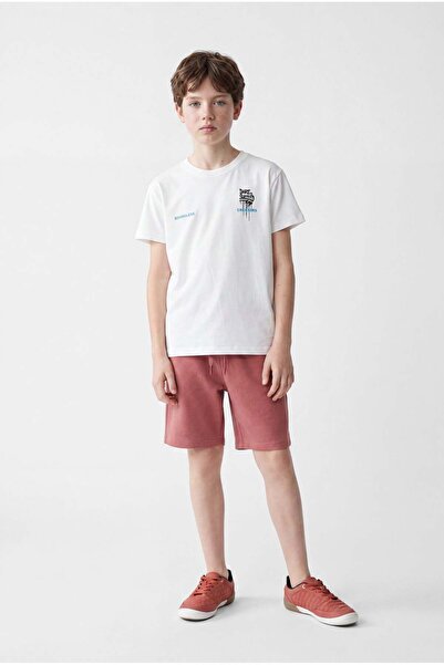 PAULMARK Boy's Elastic Waist Shorts