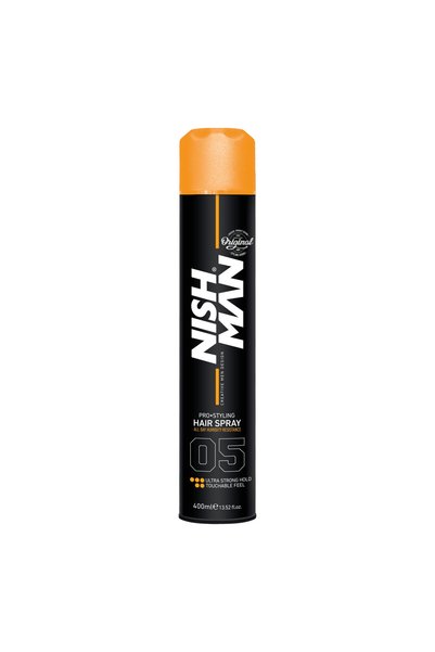 NISHMAN Pro-Styling Hair Spray 05 Ultra Strong Hold 400 ML