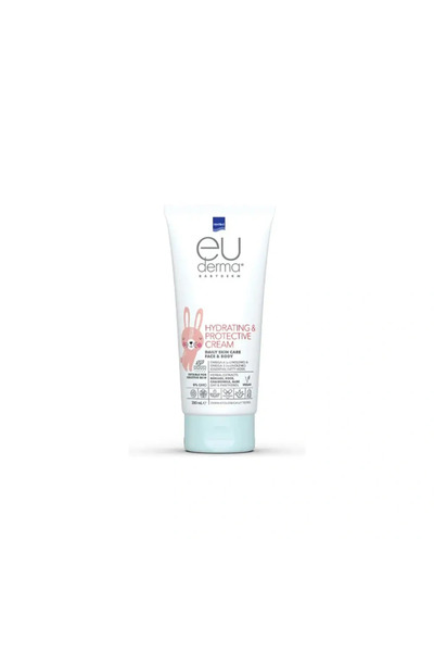 İNTERMED Euderma Babyderm Ενυδατική & Προστατευτική Κρέμα για Πρόσωπο και Σώμ...