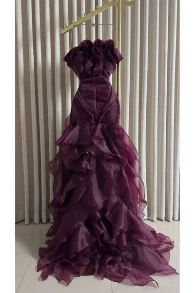 Reteel Fashion فستان سهره موف
