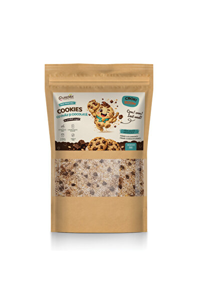 Puremix CROKI BOOM – Mix pentru Cookies cu Ovăz și Ciocolată