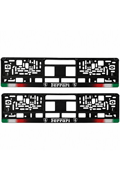 Autohelix MSA Set de 2, suport personalizat pentru plăcuța de înmatriculare F...