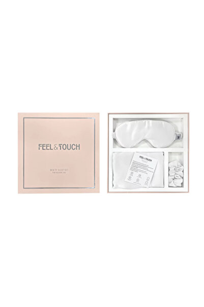 Feel & Touch Σετ Μαξιλαροθήκη 100% Μετάξι 3 τεμάχια Beauty Sleep 30 - Ice