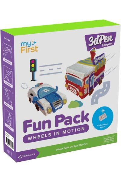 myFirst Fun Pack 3dPen Make PCL Filaments for 3D Printing Pen – Educational K...