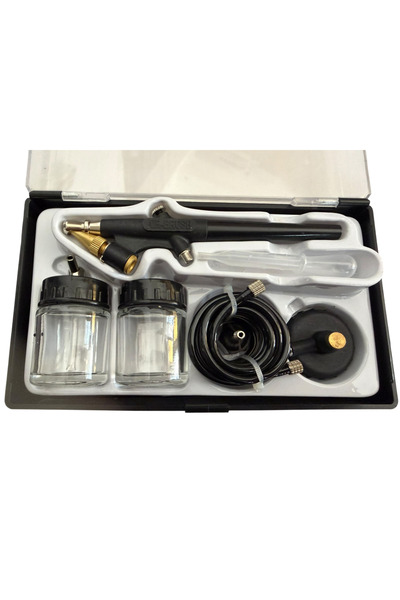 REPLAX Airbrush Kiti 15-50 Psı 0,2 mm Meme