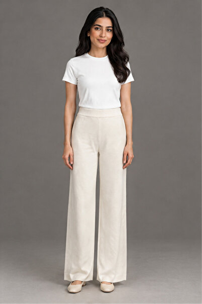 Livia Solid Wide-Leg Pants