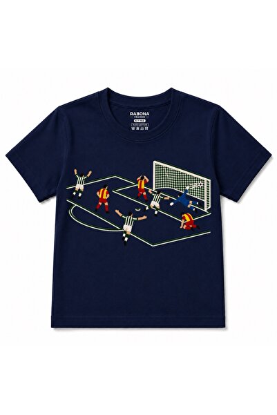 Rabona Fashion Tricou pentru copii cu grafică de fotbal: Salvare la ultimul m...