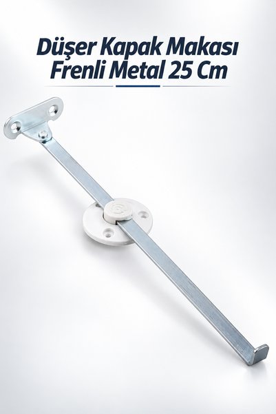 NZB Düşer Kapak Makası Frenli Dolap Çekmece Metal 25 Cm