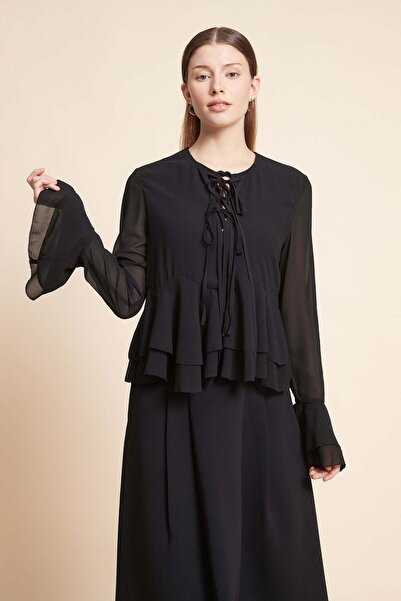 Yola Ruched Long Sleeve Top