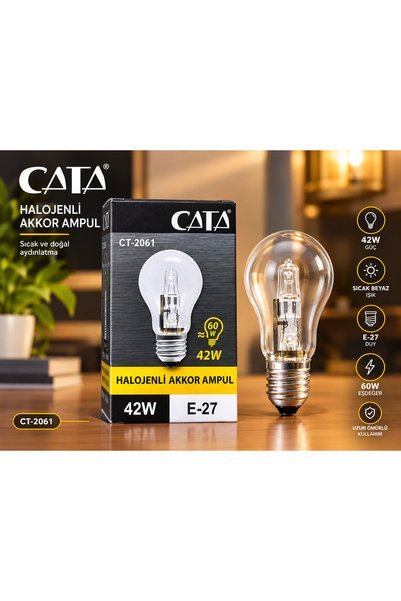 Cata Halojenli Akkor Ampul