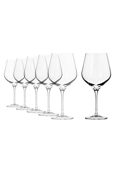 Krosno Set of 6 Burgundy wine glasses, "Splendor", 860 ml -