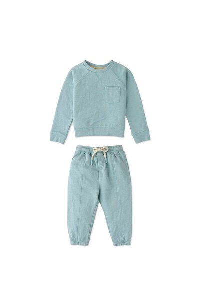 Gingersnaps Solid Long-Sleeve T-Shirt and Pants Set