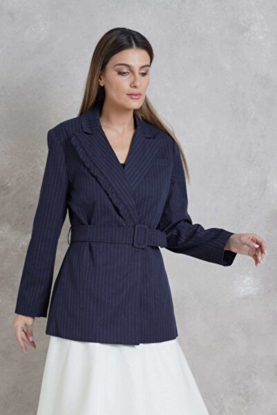 DALYDRESS سترة مخططة بأكمام طويلة