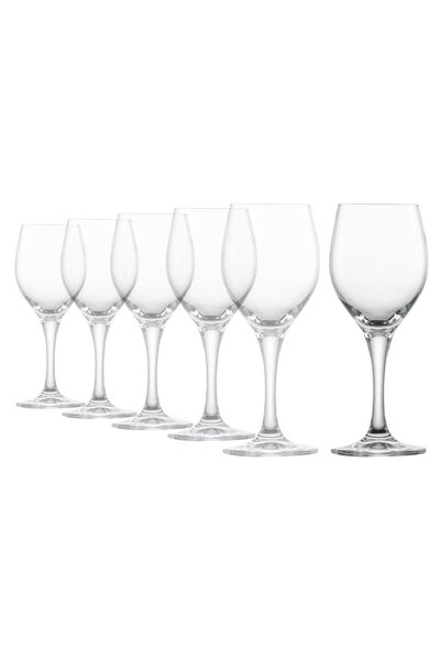Schott Zwiesel 6-pcs white wine glass set, 250 ml, "Mondial" -