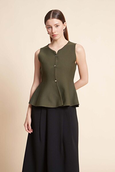 Yola Ruched Sleeveless Top