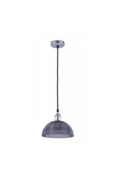 Klausen Contour KL111067 pendant lamp, 1xE27, grey, IP20,