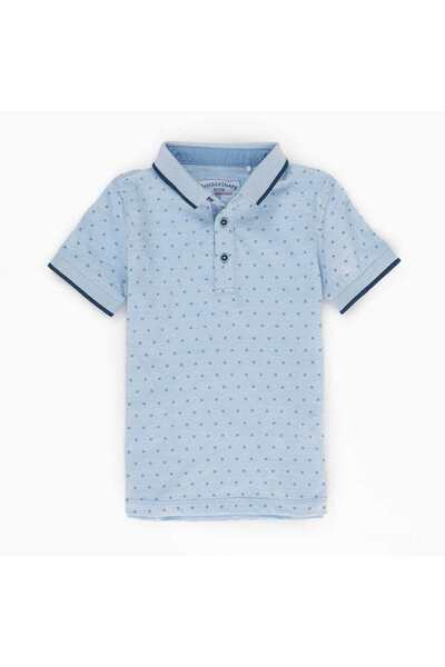 Gingersnaps Boys Solid Button-Front T-Shirt