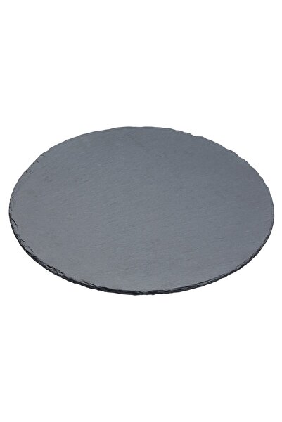 Artesa Round Lazy Susan platter, 35 cm, slate -