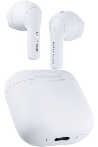 Happy Plugs Joy True Wireless Headphones - White