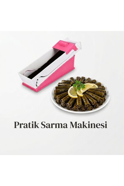 5DM Pratik Yaprak Sarma Makinesi ve 4'lü İçli Köfte Yapma Aparatı İkili Set Mutfak Yardımcısı