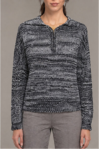 Livia Striped Long-Sleeved Top