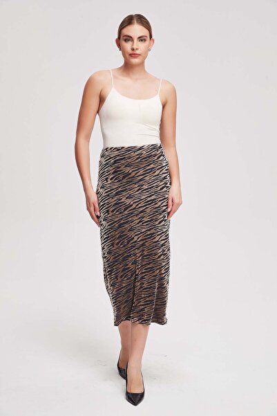 Livia Women's Printed Midi Skirt