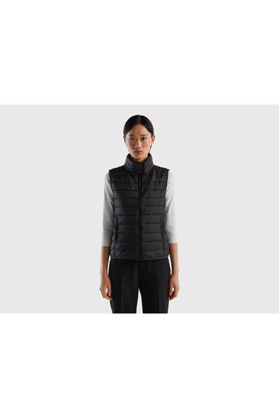 United Colors of Benetton Puffed Sleeveless Jacket