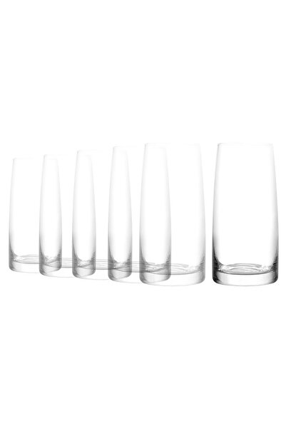 Stolzle Set of 6 long drink glasses, made of glass, 480 ml, "Experience" -