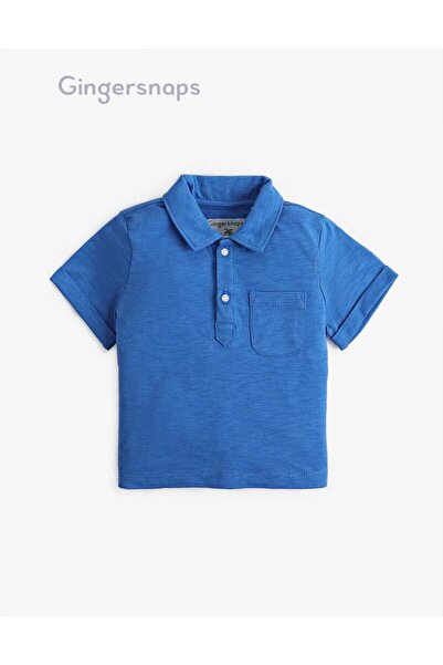 Gingersnaps Boys' Short-Sleeve Polo T-Shirt with Chest Pocket