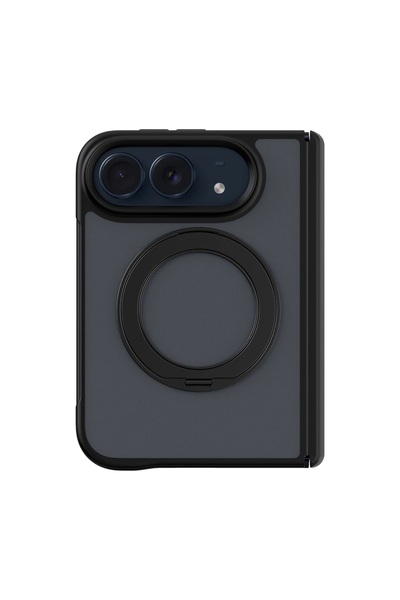 bbtech Phone Duo İle Uyumlu Menteşeli Magsafe Özellikli Ve Stantlı Buzlu Blur...
