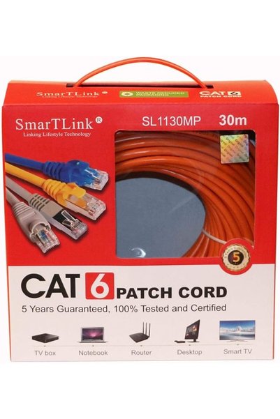 Smartlink 30 Meter RJ45 CAT6 ETHERNET LAN NETWORK Cable